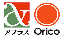 アプラスとオリエントコーポレーションのロゴ