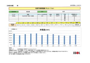 電力発電シミュレーション